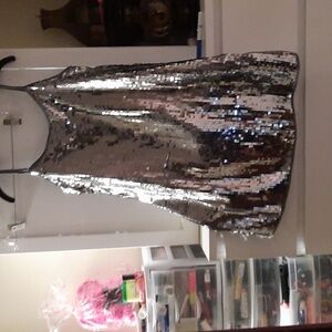 NWT AUTHENTIC JOE FRESH SUPER SEXY SEQUIN MINI DRESS SIZE S